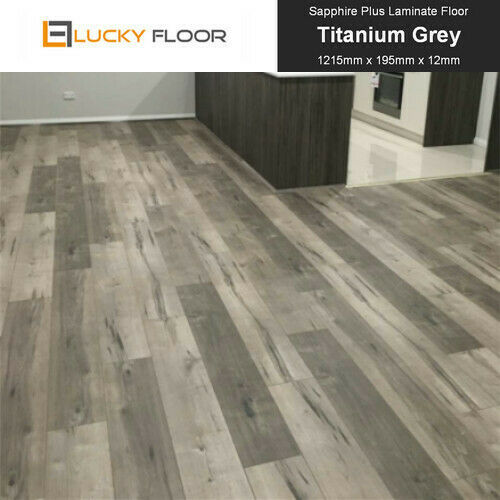 12mm Titanium Grey Laminate Flooring Floating Timber Floor